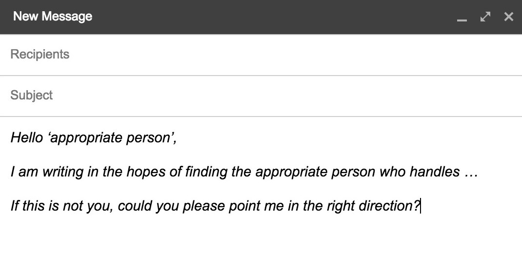 Be personable original and funny