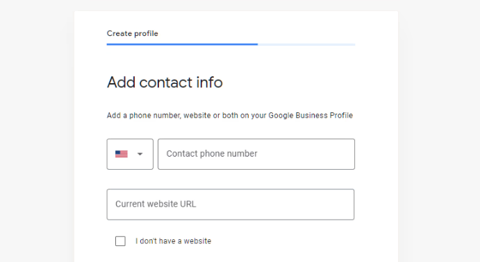 Claim your business and fill in the