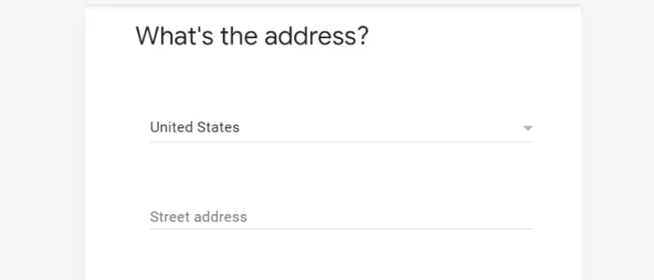 Claim your business and fill in the