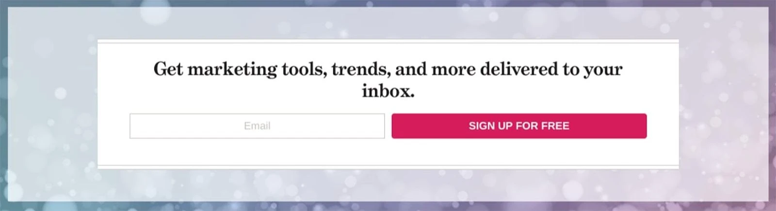 Critique your signup form