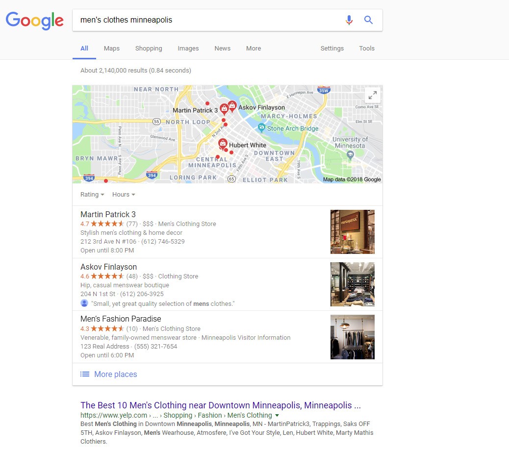 Keywords segmentation