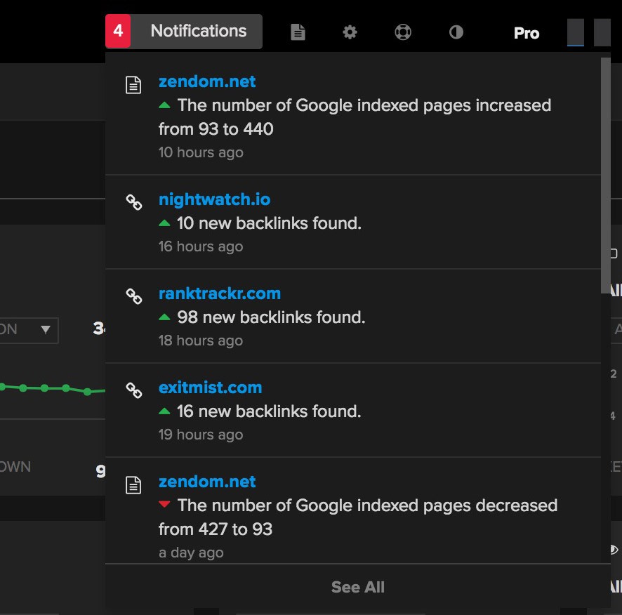Smart notifications
