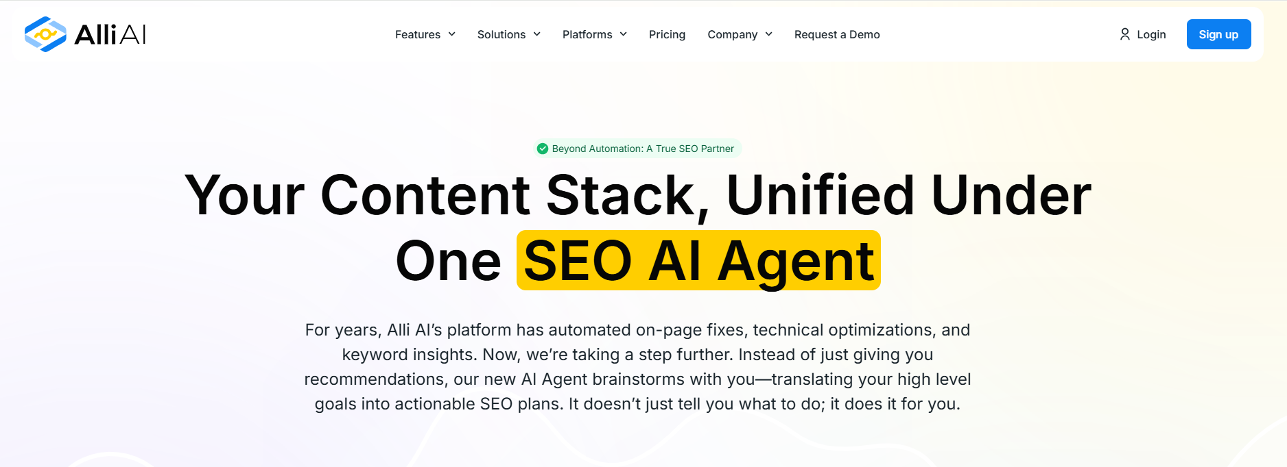 alli-a-seo-agent-homepage