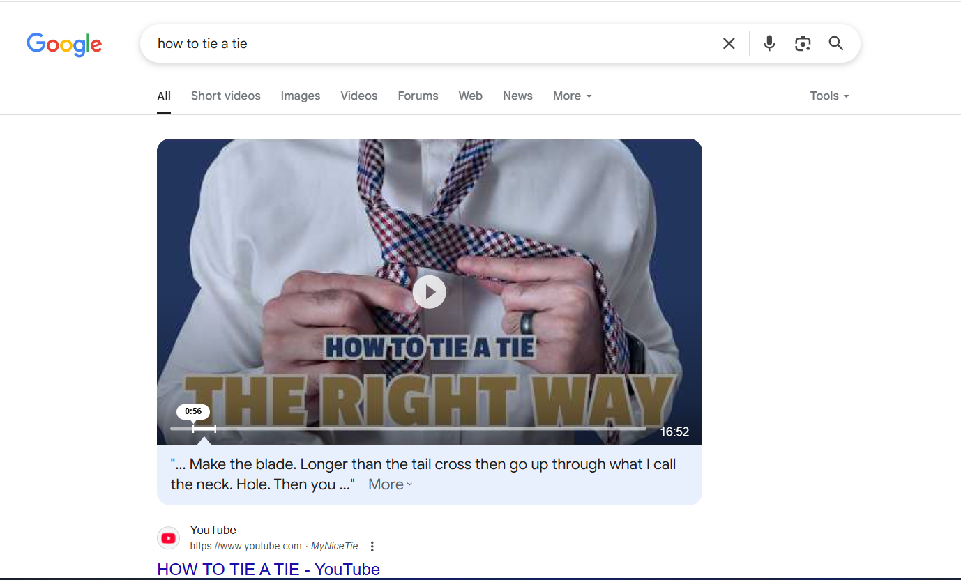 serp-for-how-to-tie-a-tie