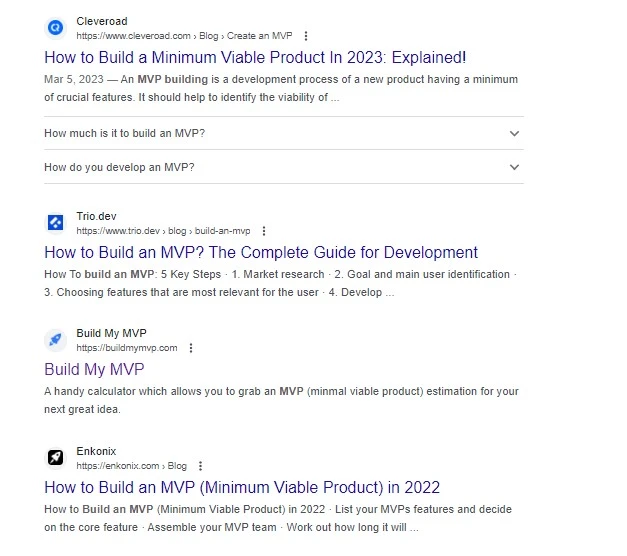 Analyze search intent