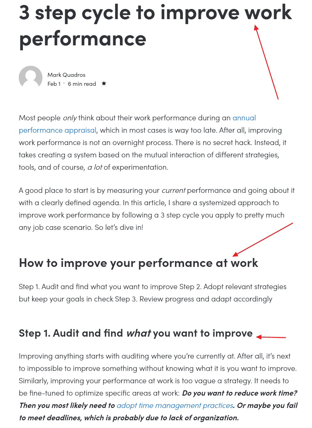 Avoid keyword stuffing and unnecessary details