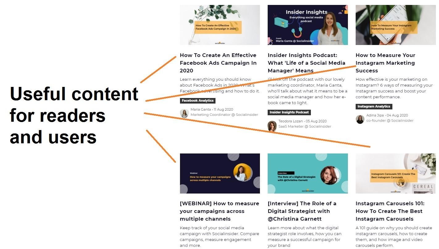 Compelling content