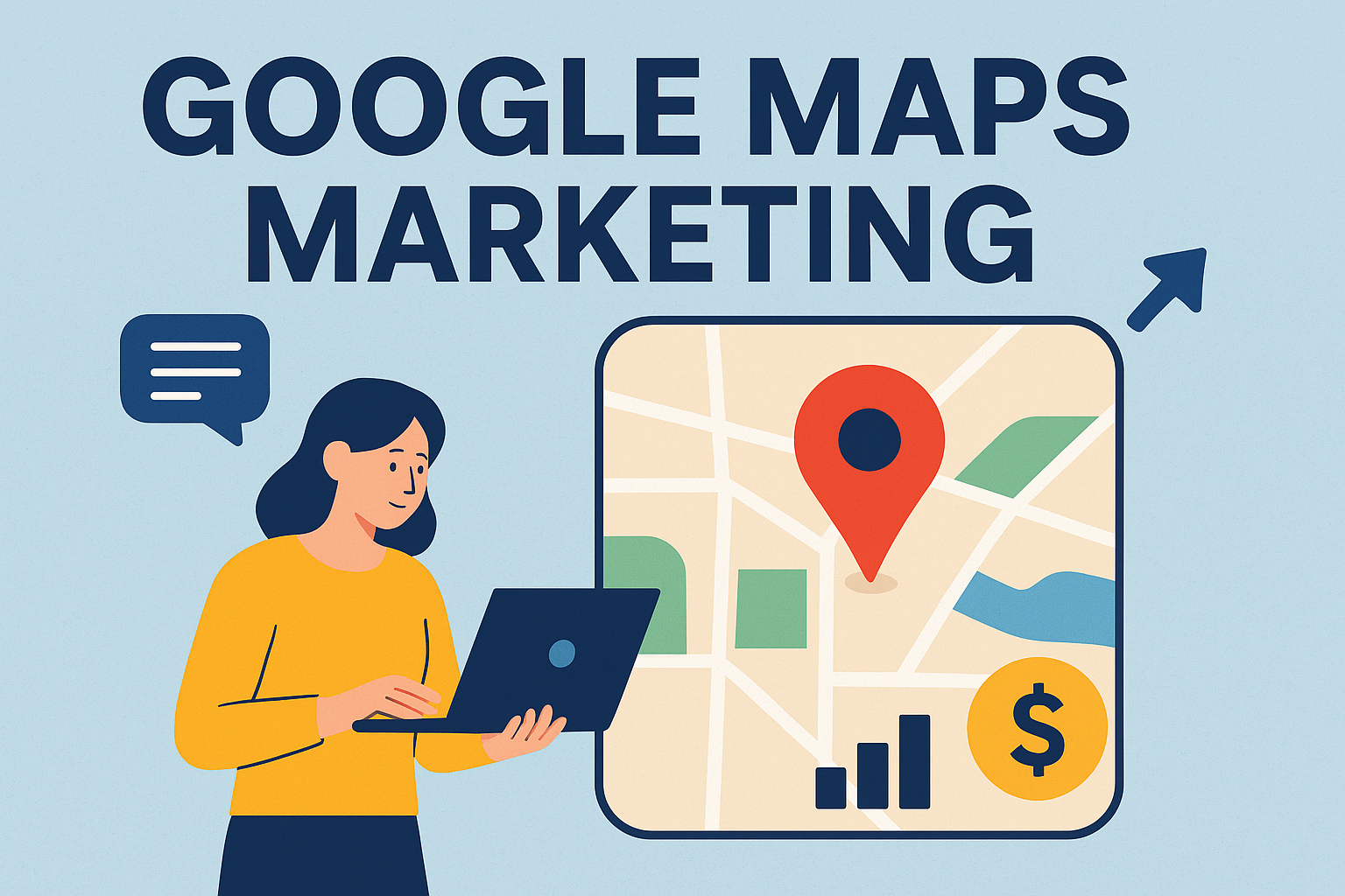 Cover for Google Maps Marketing Guide for Ranking in Local Search