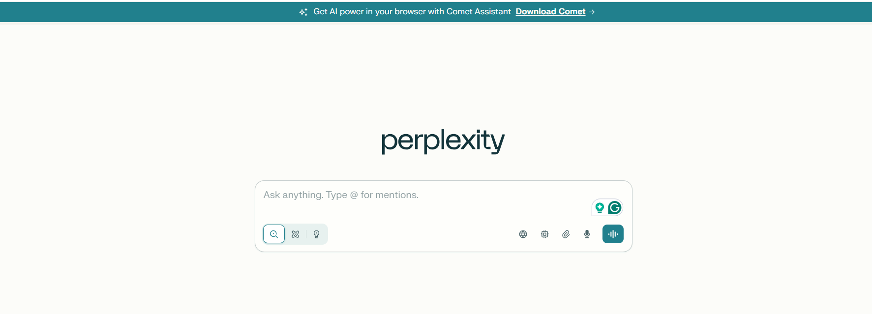 perplexity-ai-homepage