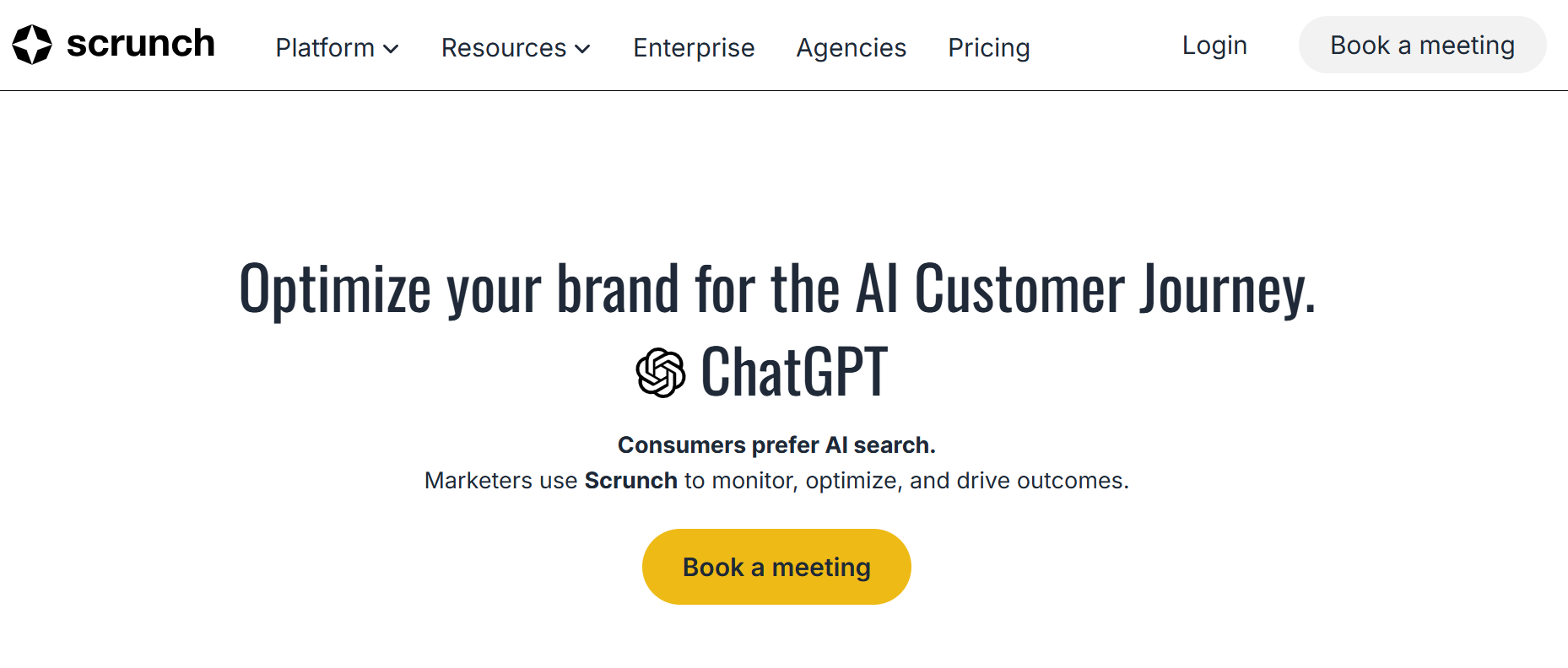 scrunch-ai-homepage