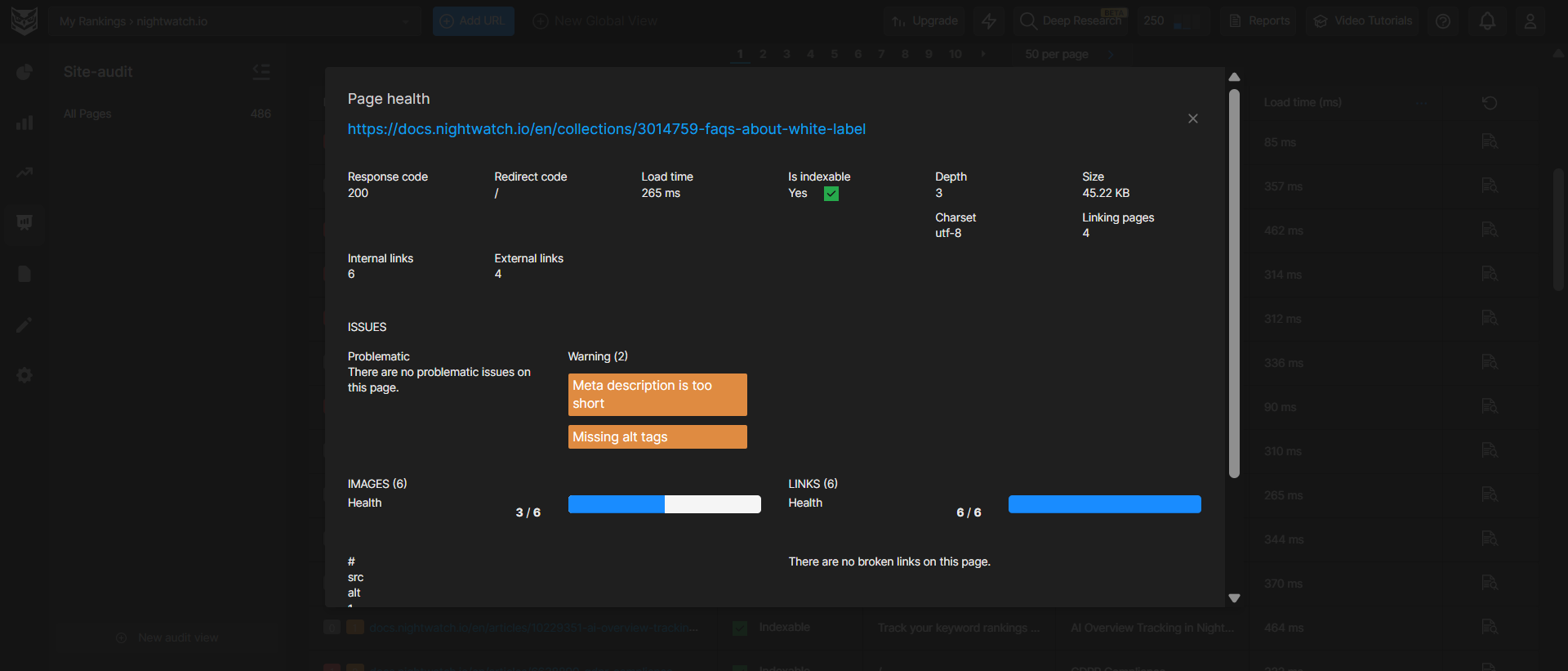site-audit-reports-in-nightwatch