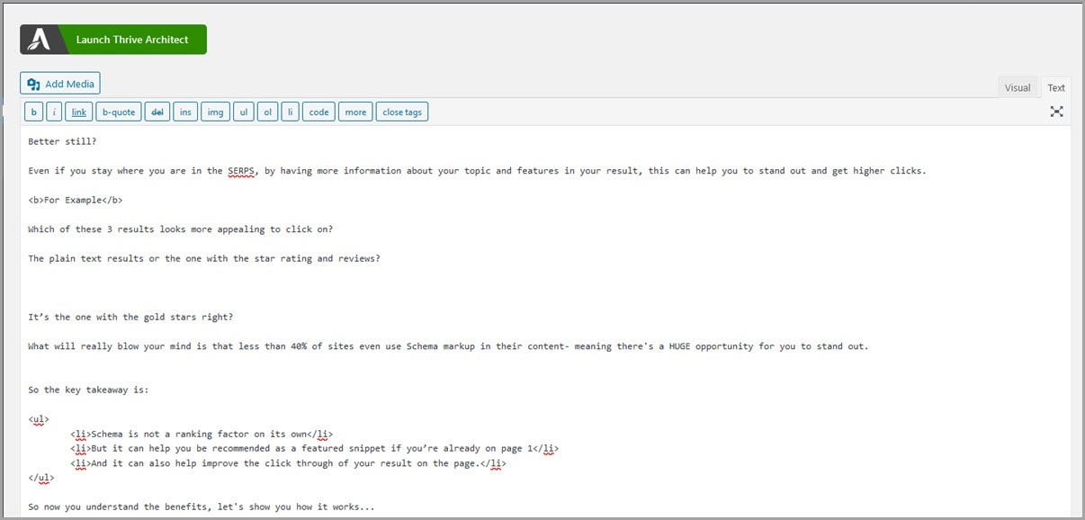 So how do we add schema to our