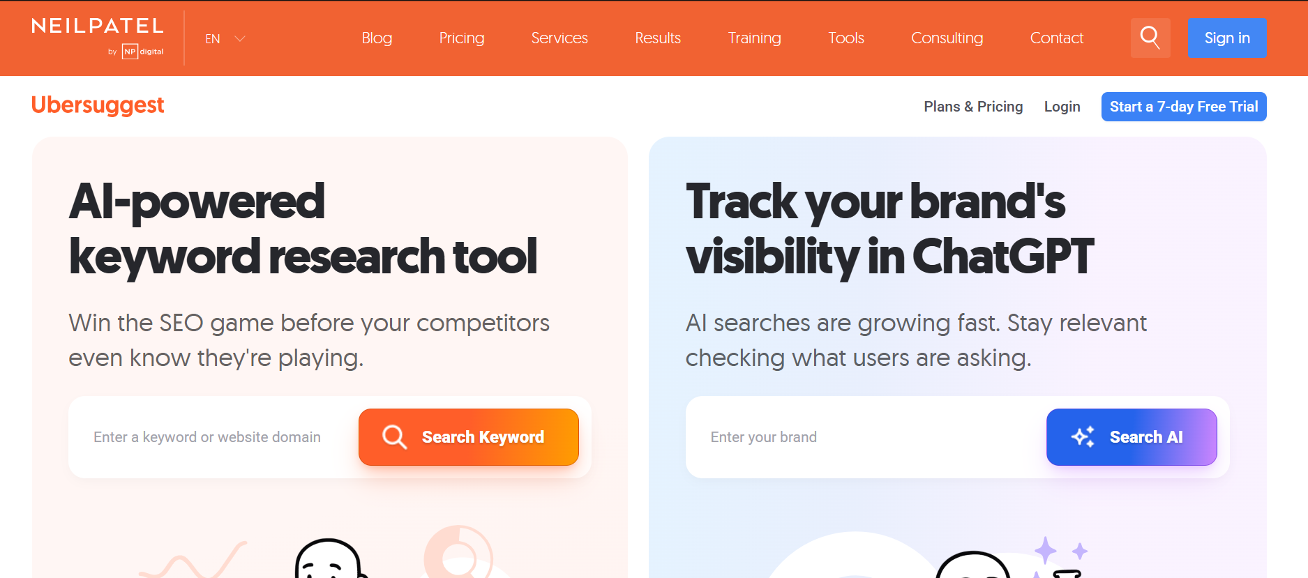 ubersuggest-semrush-alternative