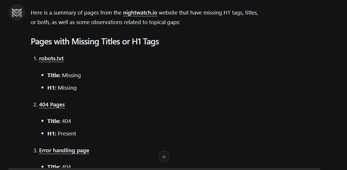 website-audit-in-seo-ai-agent